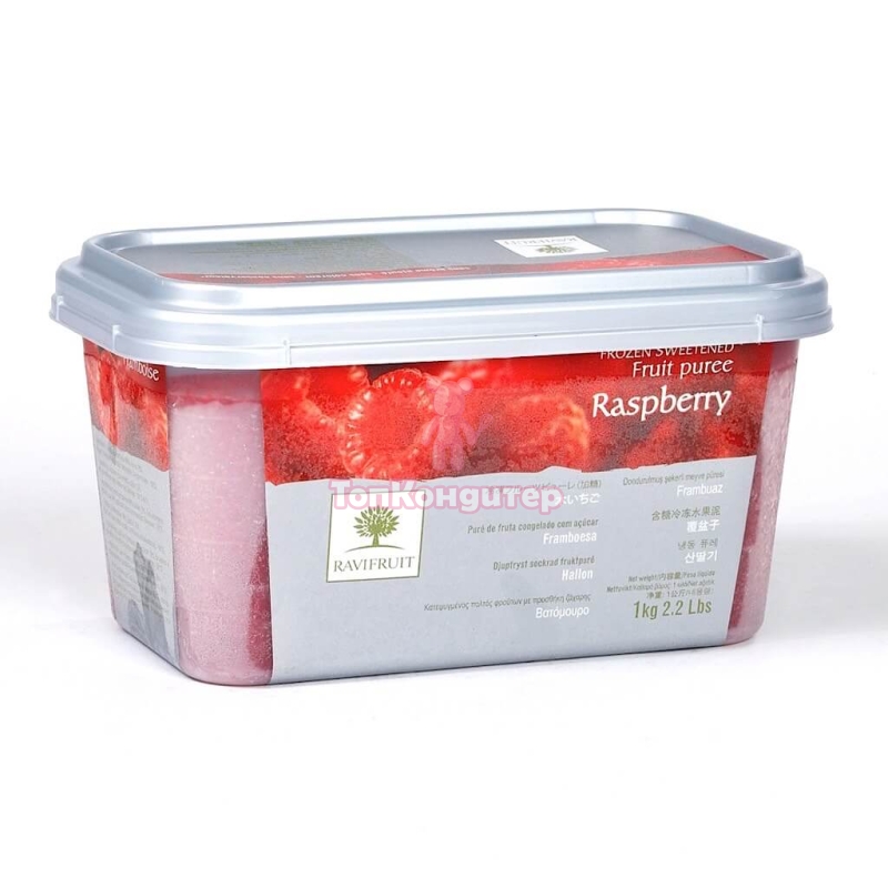 Пюре замороженное "Ravifruit" Малина 1 кг