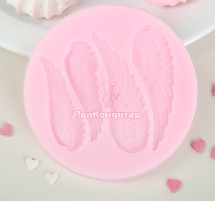 Молд силиконовый 8,3×8,3 см "Крылья"