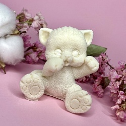 Фигура из шоколадной глазури Котик