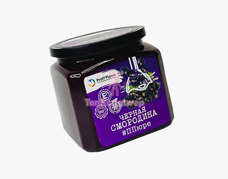 Пюре замороженное "Proff Puree" Черная смородина 500 г