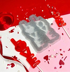 Форма для леденцов "Love" 10.5 см