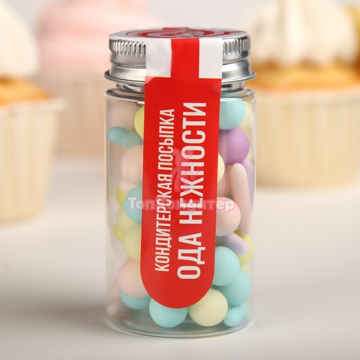 Кондитерская посыпка «Ода нежности», 50 г