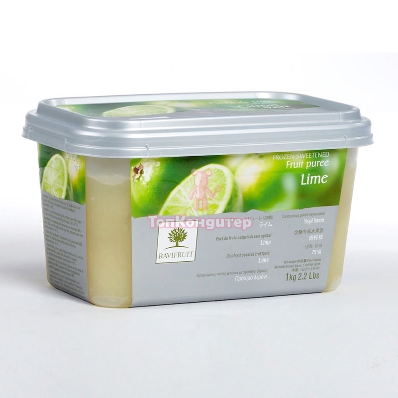 Пюре замороженное "Ravifruit" Лайм 1 кг