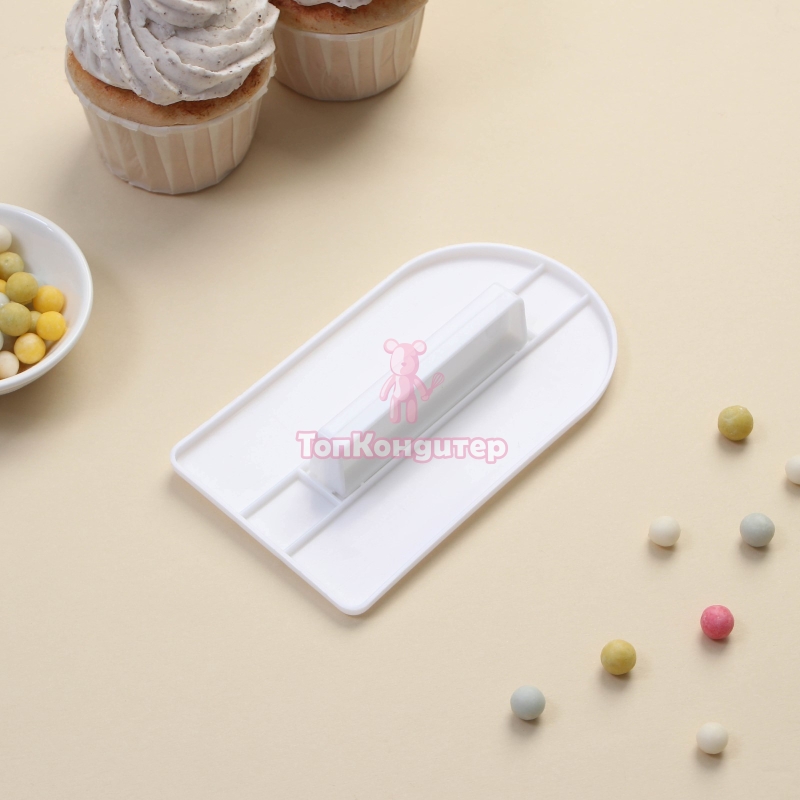 Утюжок для мастики округлый