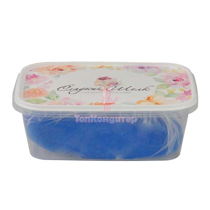 Мастика "Сладкий шелк" синяя 0,25 кг