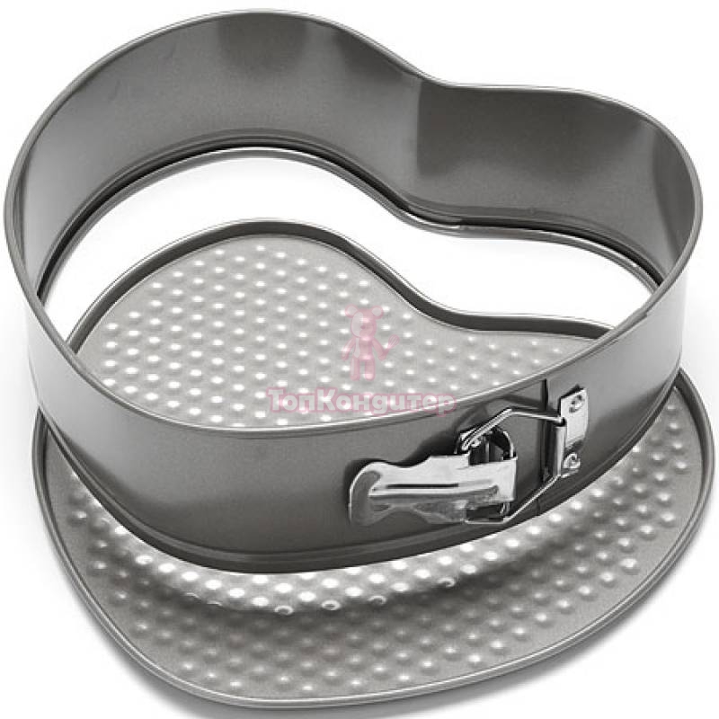 Форма для выпечки разъемная 20х20 см "Сердце"